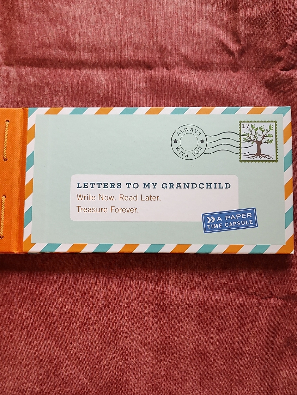 Letters to My Grandchild Keepsake Book - An Heirloom For Your Grandchild. New
